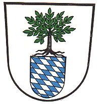 Wappen von Nussloch/Arms (crest) of Nussloch