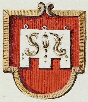 Arms (crest) of Ulrich Ivon Werdenberg-Sargans
