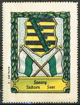 Wappen von Sachsen (Kingdom)/Coat of arms (crest) of Sachsen (Kingdom)