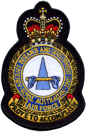 Coat of arms (crest) of the Aircraft Research and Development Unit, Royal Australian Air Force