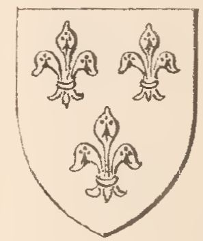 Arms (crest) of Geoffrey de Burgh