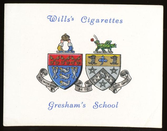 Coat of arms (crest) of Gresham's School