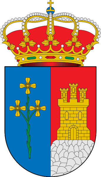 Escudo de Santibáñez el Alto/Arms (crest) of Santibáñez el Alto