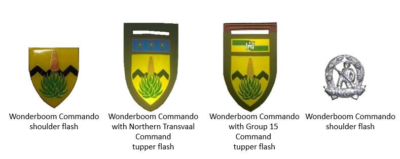 Coat of arms (crest) of the Wonderboom Commando, South African Army