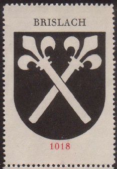Wappen von/Blason de Brislach