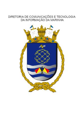 Coat of arms (crest) of the Directorate of Communications and Information Technology, Brazilian Navy