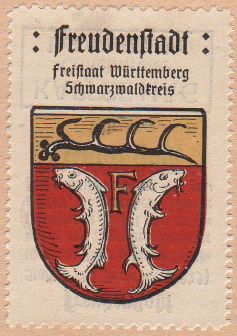 Wappen von Freudenstadt/Coat of arms (crest) of Freudenstadt
