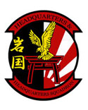 Coat of arms (crest) of Headquarters and Headquarters Squadron MCAS Iwakuni, USMC