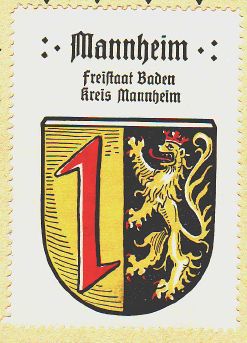 Wappen von Mannheim/Coat of arms (crest) of Mannheim