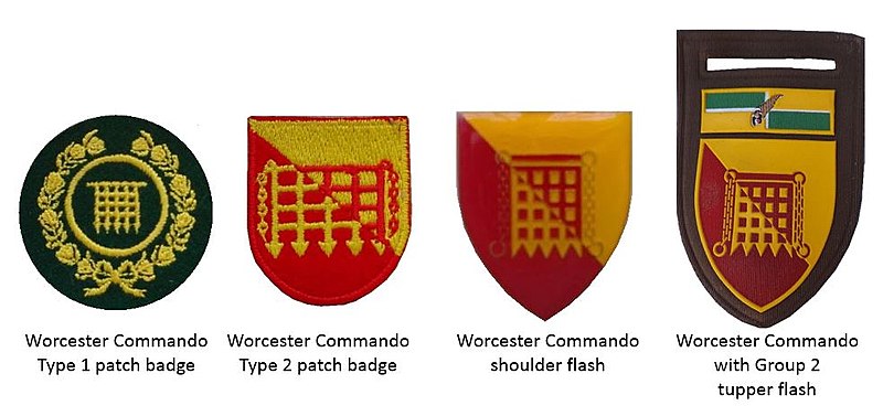 Coat of arms (crest) of the Worcester Commando, South African Army