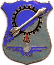 Coat of arms (crest) of 730th Munitions Company, French Army