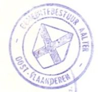 Wapen van Aalter/Arms (crest) of Aalter