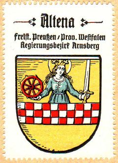 Wappen von Altena (Märkischer Kreis)