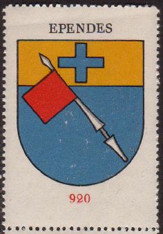 Wappen von/Blason de Ependes (Fribourg)