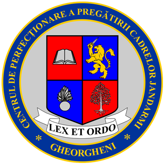 Coat of arms (crest) of Gendarmerie Training Centre in Gheorgheni