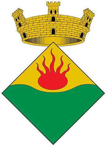 Escudo de Vallfogona de Riucorb/Arms (crest) of Vallfogona de Riucorb