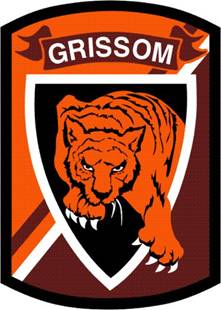 Coat of arms (crest) of Grissom High School Junior Reserve Officer Training Corps, US Army