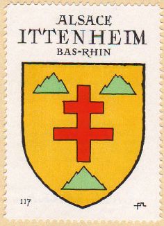 Blason de Ittenheim