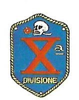 Coat of arms (crest) of the Xth MAS Division, Italian Navy