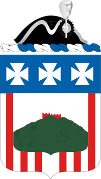 center Arms of 3rd Infantry Regiment, US Army