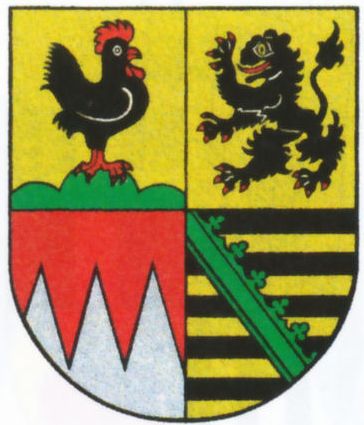 Wappen von Hildburghausen (kreis)/Arms of Hildburghausen (kreis)