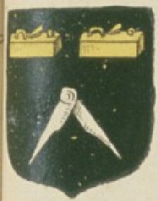 Arms (crest) of Joiners, Masons, Pork butchers and others in Fère-en-Tardenois