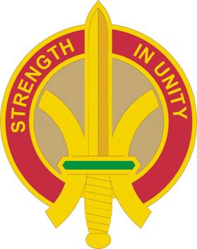 Coat of arms (crest) of 655th Regional Support Group, US Army