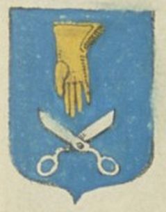 Arms (crest) of Glovers in Saint-Junien
