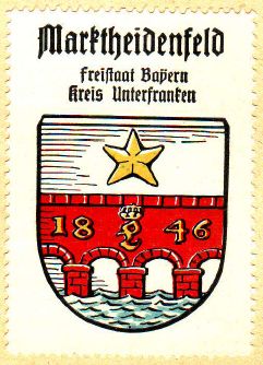 Wappen von Marktheidenfeld/Coat of arms (crest) of Marktheidenfeld