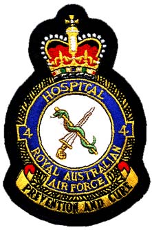 Coat of arms (crest) of the No 4 Hospital, Royal Australian Air Force