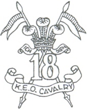 Coat of arms (crest) of 18th Cavalry, Indian Army