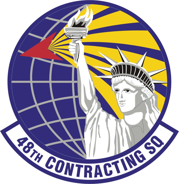 File:48th Contracting Squadron, US Air Force.png