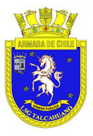 Blason de Coastal Patrol Vessel Talcahuano (LSG-1620), Chilean Navy/Arms (crest) of Coastal Patrol Vessel Talcahuano (LSG-1620), Chilean Navy