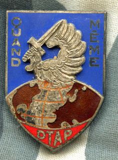 Coat of arms (crest) of the Depot of the Airborne Troops, French Army