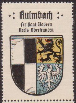 Wappen von Kulmbach/Coat of arms (crest) of Kulmbach