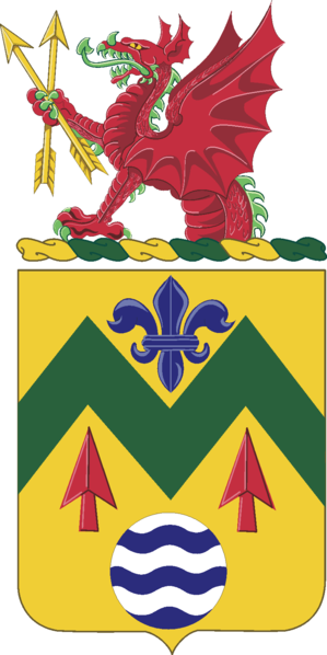 Arms of 528th Support Battalion, US Army