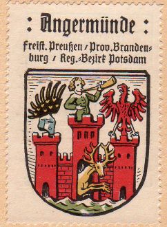 Wappen von Angermünde/Coat of arms (crest) of Angermünde