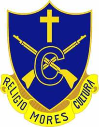 Coat of arms (crest) of Cretin-Derham High School Junior Reserve Officer Training Corps, US Army