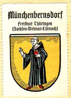Wappen von Münchenbernsdorf/Coat of arms (crest) of Münchenbernsdorf