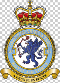 Coat of arms (crest) of the No 83 Group, Royal Air Force