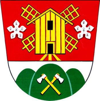 Arms (crest) of Zelená Hora (Vyškov)