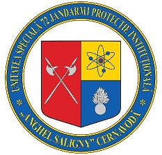Coat of arms (crest) of 72nd Gendarmerie Special Unit for Institutional Protection Anghel Saligny