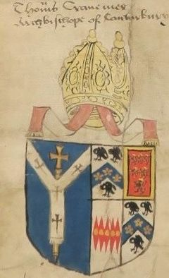 Arms of Thomas Cranmer
