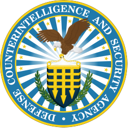 Coat of arms (crest) of the Defense Counterintelligence and Security Agency, USA
