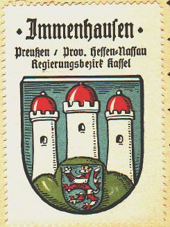Wappen von Immenhausen (Hessen)/Coat of arms (crest) of Immenhausen (Hessen)