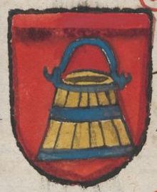 Arms (crest) of Friedrich Truchsess von Emmerberg
