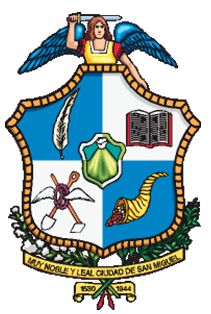 Coat of arms (crest) of San Miguel (El Salvador)