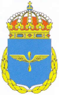 Coat of arms (crest) of the 20th Wing Air Force Uppsala Schools
