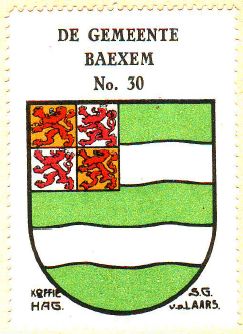 Wapen van Baexem/Arms (crest) of Baexem