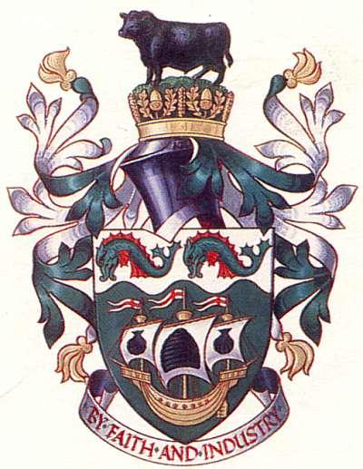 Arms (crest) of Grimsby RDC
